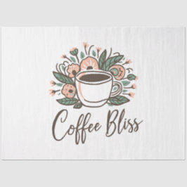 Java Joy Ephemera-Espresso Elegance Ephemera Seidenpapier