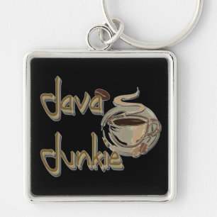 Java Junkie Coffee Lovers Key Chain Schlüsselanhänger