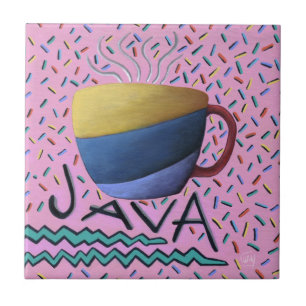 Java-Kaffee-Keramik Fliese