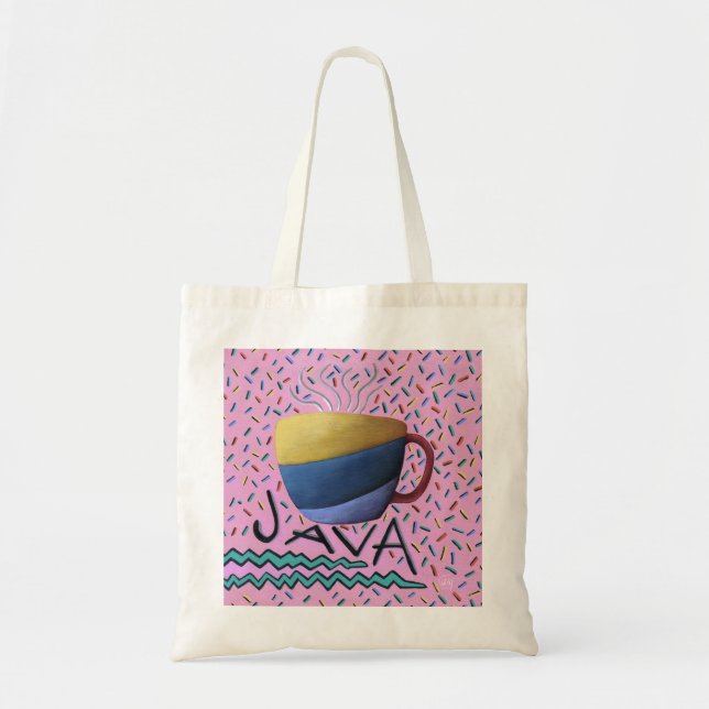 Java-Kaffeetrage-Tasche Tragetasche (Vorne)
