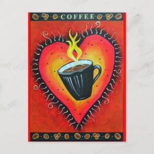 "Java-Liebe" Postkarte