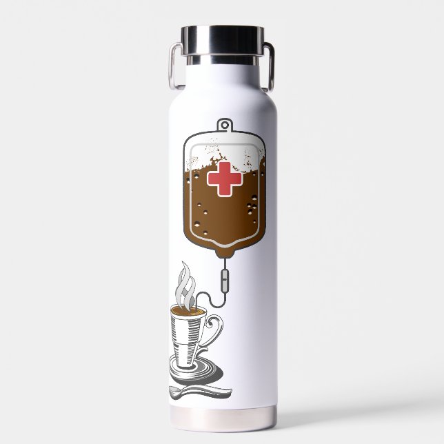 Java Life Thor Kupfer Vacuum isoliert Trinkflasche (Vorne)