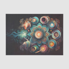 Java Mandala, Alle Lieben Kaffee! Seidenpapier