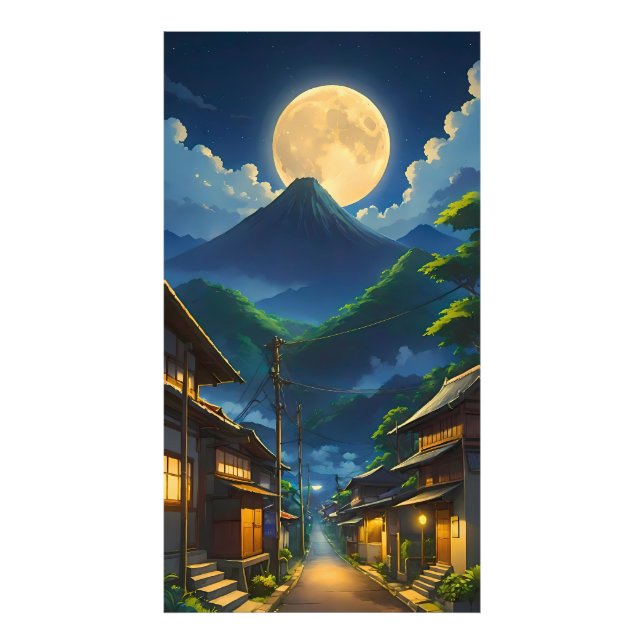 Java Moonlight Fotodruck (Vorne)