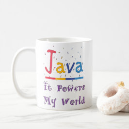 Java-Power meine Welt Kaffeetasse