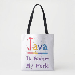 Java-Power meine Welt Tasche