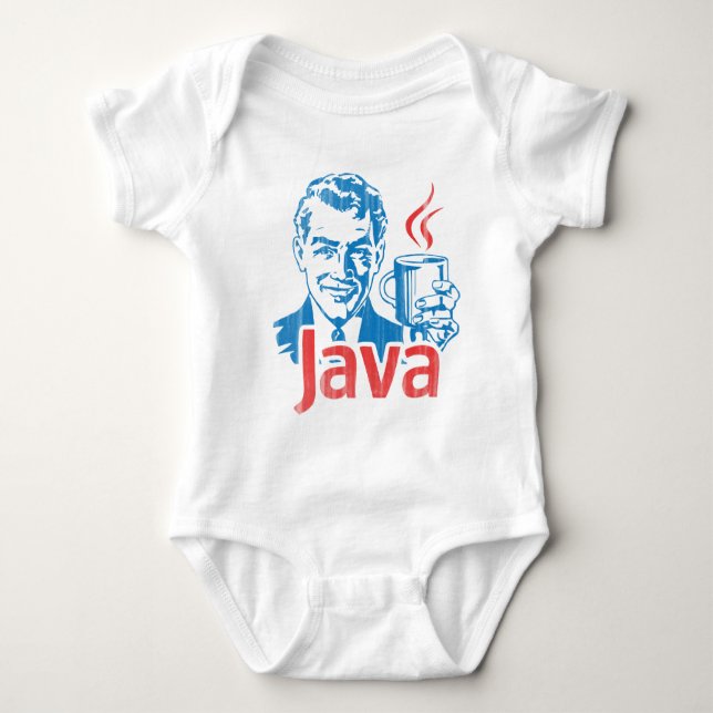 Java-Programmierer-Geschenk Baby Strampler (Vorderseite)
