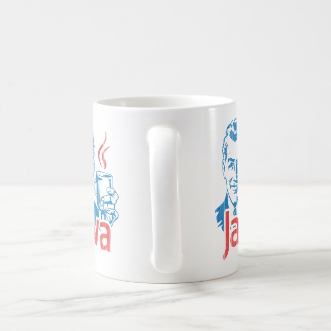 Java-Programmierer-Geschenk Kaffeetasse (Henkel)