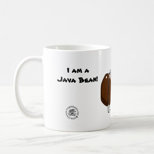 Java sehen and coffee programming mug kaffeetasse (Links)