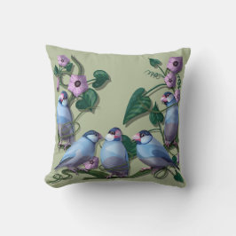 Java sparrows kissen