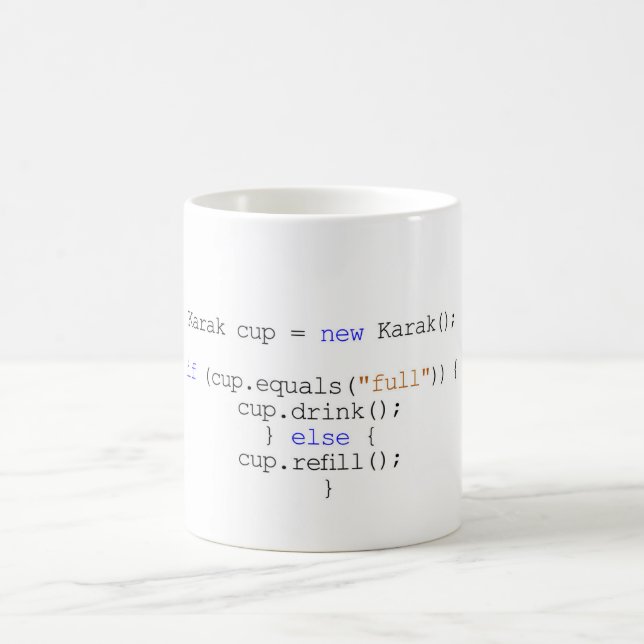 Java-Tasse Kaffeetasse (Mittel)