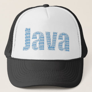 Java Word Art Truckerkappe