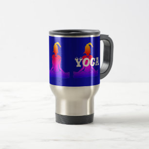 "Java Yoga" - Reiseumarmung Reisebecher