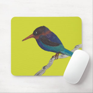Javan Kingfisher auf einer Maus Pad Mousepad