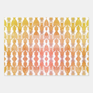 Javan Mina Enveloppement d'oiseaux Papier plat Jeu