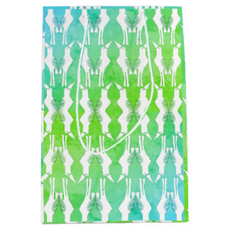 Javan Myna Bird Geschenktasche Mittlere Geschenktüte