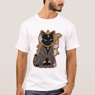 Javanesisches Katzenkunst-T-Shirt T-Shirt