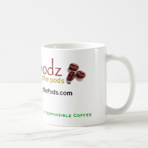 JavaPodz 11 Unze "Grün" 2007 Kollektor-Tasse Kaffeetasse