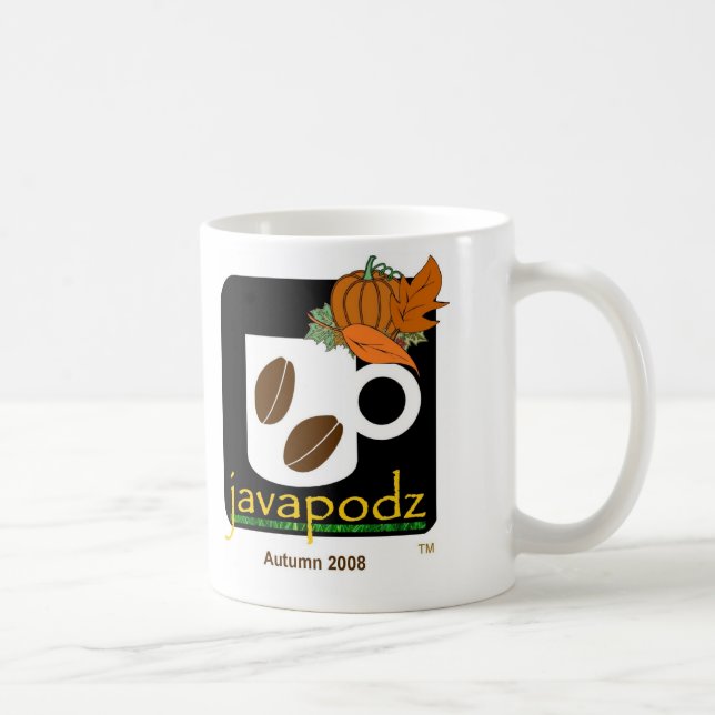 JavaPodz Herbst-Kaffee-Tasse 2008 Kaffeetasse (Rechts)