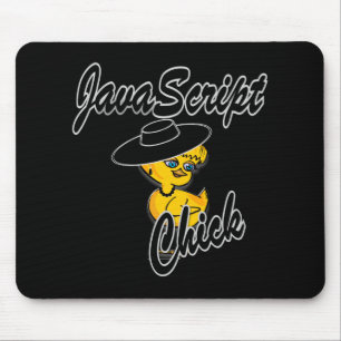 JavaScript Chick #4 Mousepad