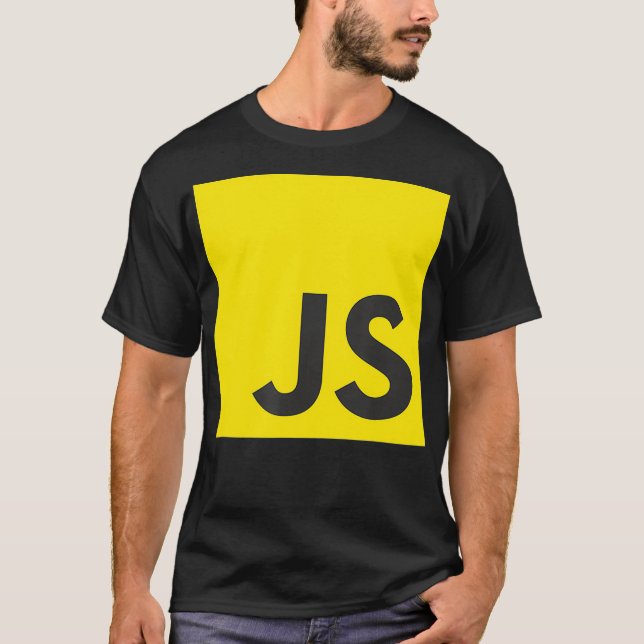 JavaScript JS React Angular Vue Node Programmer Ge T-Shirt (Vorderseite)