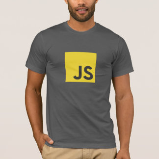 Javascript-Logo-T - Shirt (dunkelgrau)
