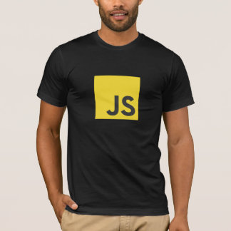 Javascript-Logo-T - Shirt (Schwarzes)