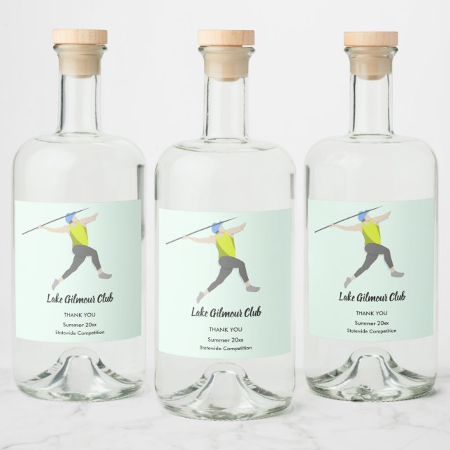 Javelin Alkoholflaschenetikett (Flaschen)