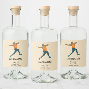 Javelin Alkoholflaschenetikett