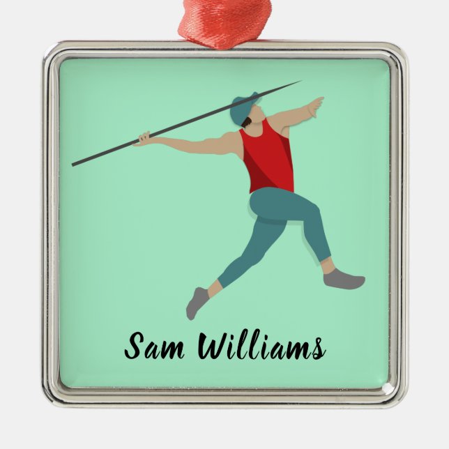 Javelin Ornament Aus Metall (Vorne)