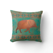 Javelina Daddy Kupfer Aquamarines Muster 16in