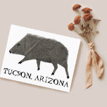 Javelina TUCSON Wüste Wilde Tierart Natur Postkarte<br><div class="desc">Passen Sie diese niedliche javelina-Karte an,  indem Sie Ihren eigenen Text hinzufügen. Karo meinen Shop für mehr! Wenn du es kaufst,  danke! Stellen Sie sicher,  dass Sie ein Bild auf Instagram von ihm in Aktion teilen und mich @shoshannahscribbles markieren:)</div>
