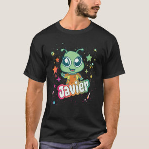JAVIER - Niedlicher Name des Jungen mit niedlicher T-Shirt