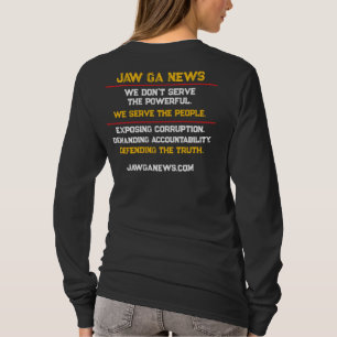 JAW GA News Damen Langarmshirt T-Shirt