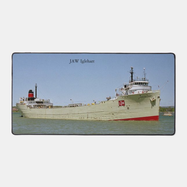 JAW Iglehart-Schreibtischmatte Schreibtischunterlage (Vorderseite)