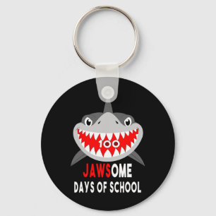 Jawesome 100 Days Schule Niedlich Fun Gift Outfit Schlüsselanhänger