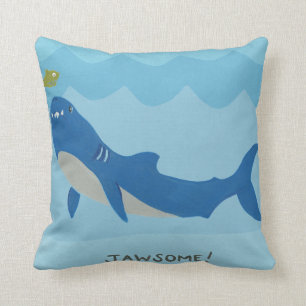 Jawesome Haifisch Kissen