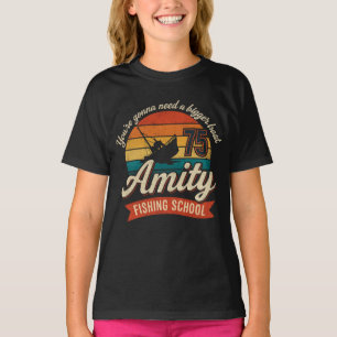 JAWS Amity Island Fishing School vous êtes T-shirt