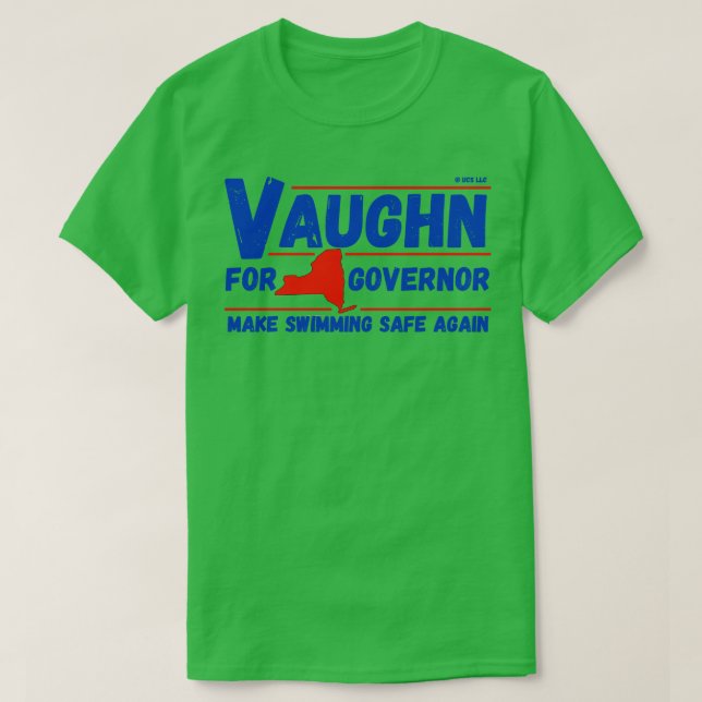 Jaws Vaughn für Gouverneur T-Shirt (Design vorne)