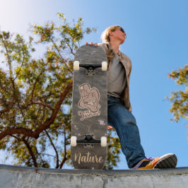 Jawsome nature, shark skateboard