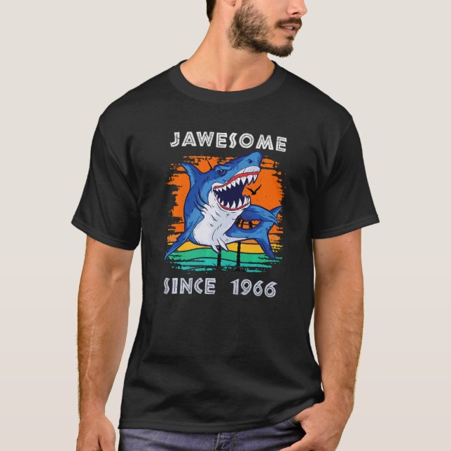 Jawsome Phantastisch seit 1966 Haie Sea Fans B T-Shirt (Vorderseite)