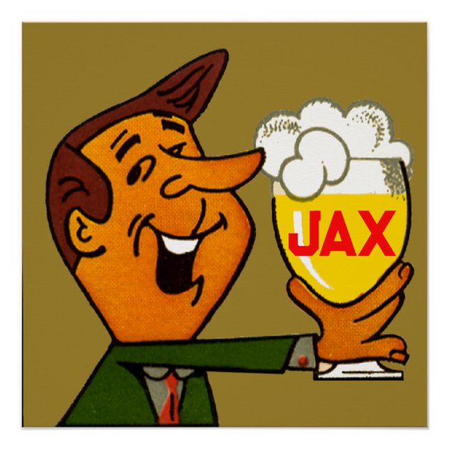 Jax Bier Poster (Vorderseite)