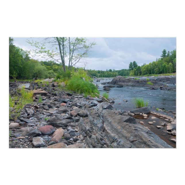 Jay Cooke Staat Park und Fluss Fotodruck (Vorne)