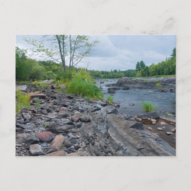 Jay Cooke Staat Park und Fluss Postkarte (Vorderseite)