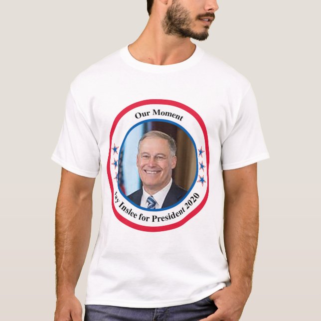 Jay Inslee T-Shirt (Vorderseite)