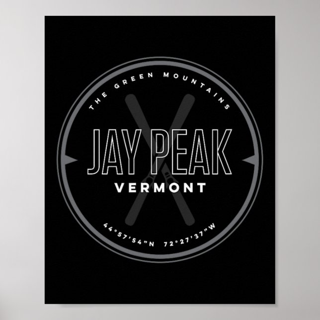 Jay Peak Vermont Ski Poster (Vorne)