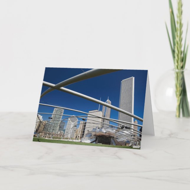 Jay Pritzker Pavillon, Millennium Park Karte (Vorderseite)