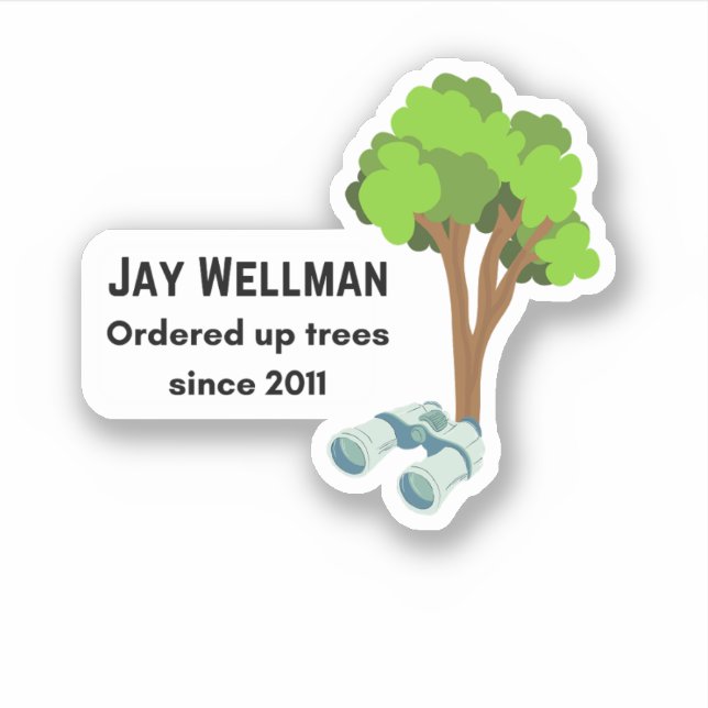 Jay Wellman Sticker (Vorderseite)