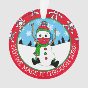 Jay, wir schafften es bis 2020 Weihnachts-Keepake Ornament