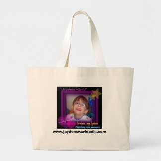 Jaydens Weltbewusstseins-Taschen-Tasche Jumbo Stoffbeutel